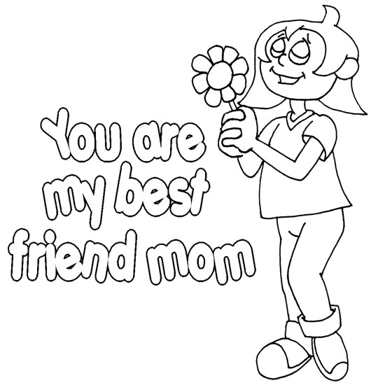i love you coloring pages flowers - photo #16